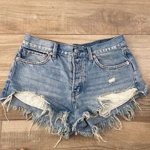 NWOT - WE THE FREE denim jean shorts
